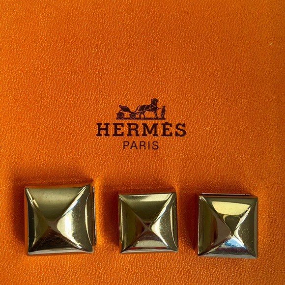 HERMES Medor Set of 3 Twilly rings - Picture 1 of 8